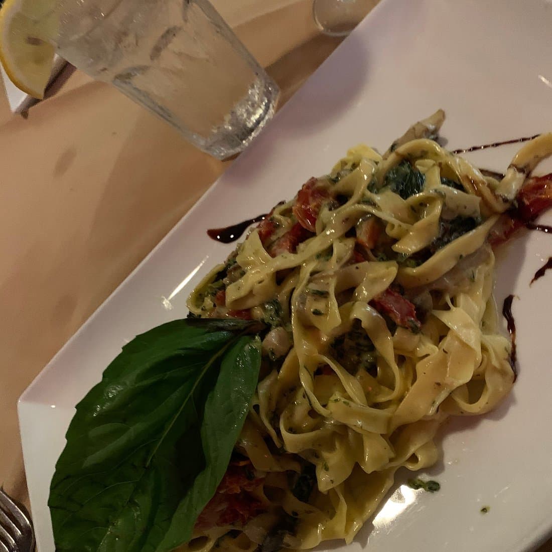 Angelo's Italian Market house-made fettuccine